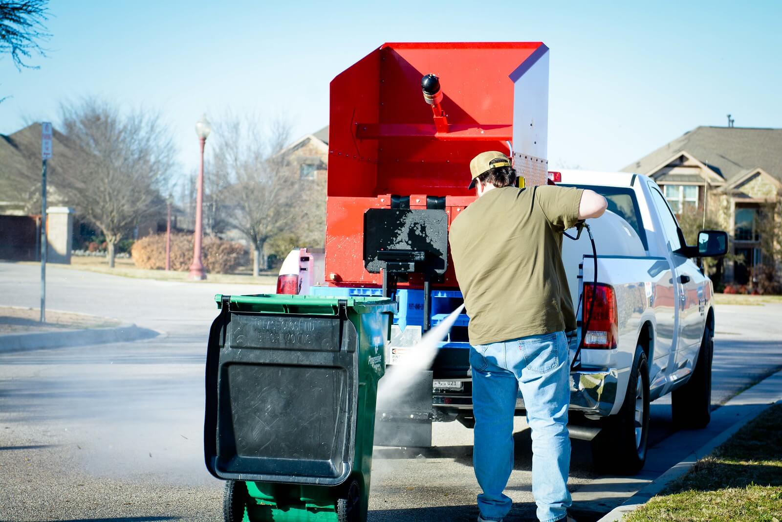 Trash Can Cleaning Service