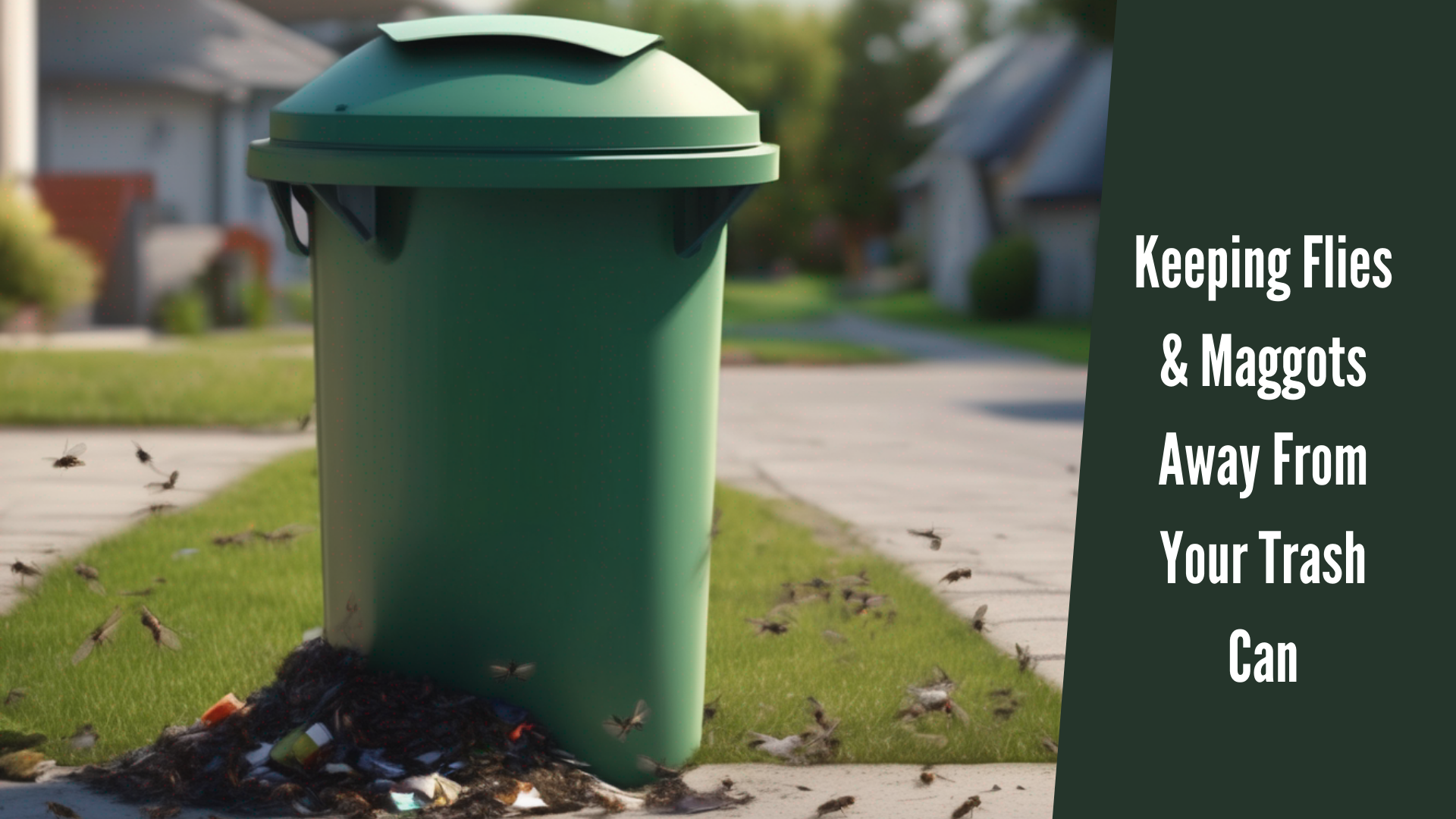 Complete Guide to Keeping Flies and Maggots Away With Trash Bin Cleaning Service Trash Bin Cleaning Service